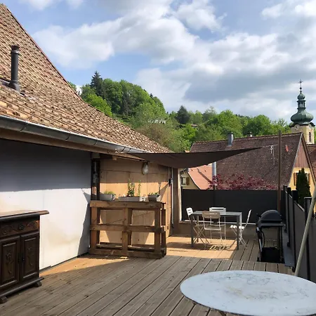 Le Duplex De L Ancienne Forge Tatil Evi Muhlbach-sur-Munster
